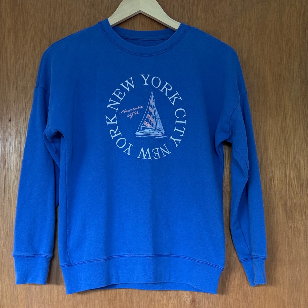 Abercrombie Kids Blue New York City Sweatshirt